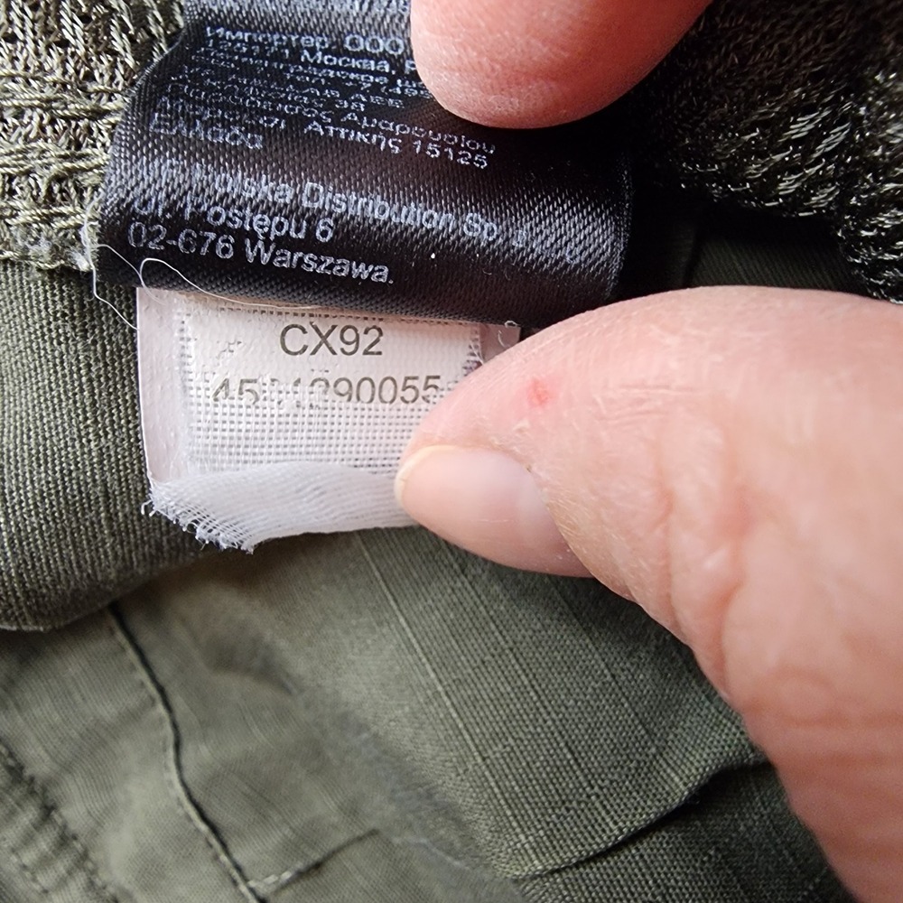 North Face Cargo Shorts Mens Size 40 Olive Green Ripstop Hiking Utility - Picture 6 of 11